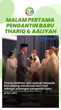 Video: Terungkap! Rasanya Malam Pertama Pengantin Baru Aaliyah ...
